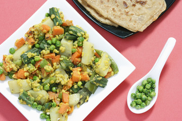 One dish dal is a combination of wheat, lentils and fresh spices