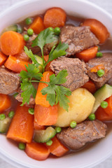 beef and vegetables