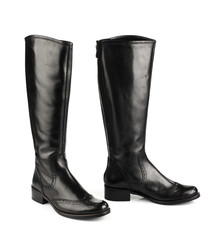 Black female boots