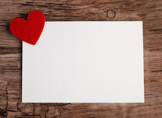 Valentine card background with heart