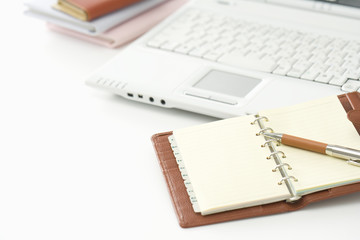 Desk image in the office