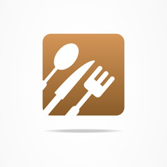 Abstract set kitchen icon