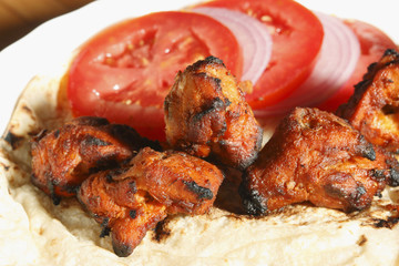 Afghan Chicken Kebab – a chicken dish made from grilled chicken