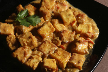 Paneer Korma - Cottage cheese cubes in rich gravy