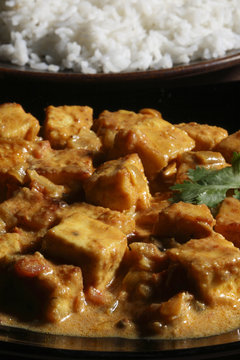 Paneer Korma - Cottage cheese cubes in rich gravy