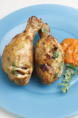 Chicken Leg - A Non-veg North Indian Dish
