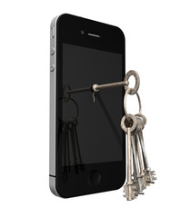 Smart Phone Unlocking Key