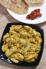 Arbi Ka Saag - A dish made from Colocasia