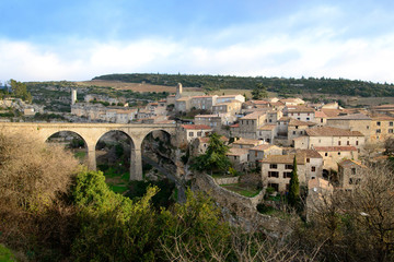 Fototapeta premium Le village de Minerve
