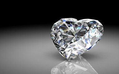 diamond jewel (high resolution 3D image) - obrazy, fototapety, plakaty