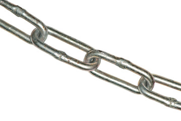 Fototapeta premium fragment of metal chain