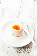 The soft-boiled egg