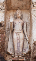 Buddha Statue in Sukhothai Historical Park, Sukhothai, Thailand