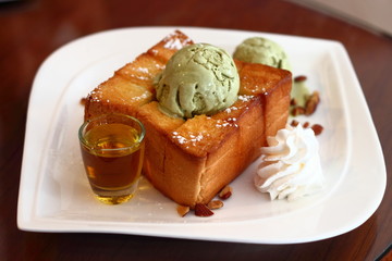 ice-cream green tea