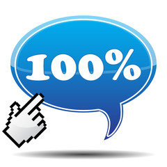 100 PERCENT ICON