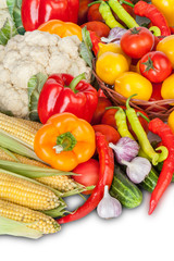 Healthy Organic Raw Vegetables. Food ingredient.