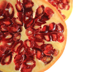 detail of pomegranate