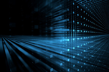 Fototapeta premium Abstract business science or technology background