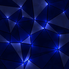 Fototapeta premium Technology concept abstract geometric background