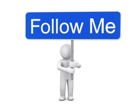 follow me