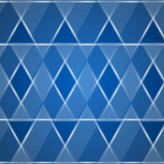 glass triangles background