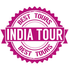 India tour stamp