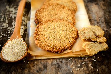 Seesame seeds cookies