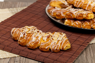 Almond Bear Claws Pastry