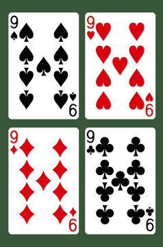 nine cards