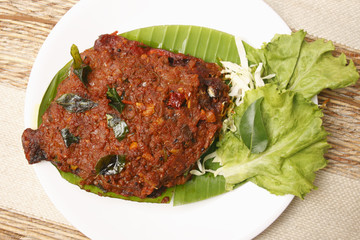 Meen Pollichathu – Fish Roasted in a Plantain Leaf