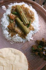 Drumstick Sambar - A lentilsoup from Tamilnadu
