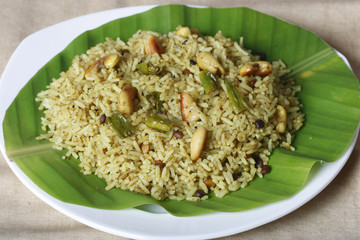 Puli sadam is rice based dish from Tamilnadu