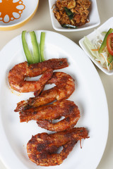 Fried Prawns - A snack from Goa in Western India