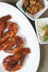 Fried Prawns - A snack from Goa in Western India
