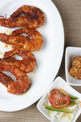 Fried Prawns - A snack from Goa in Western India