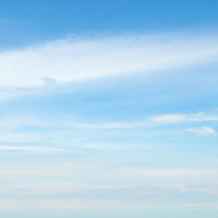 blue sky with light clouds