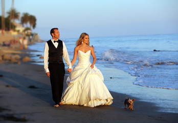 Bride and groom