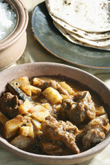 Tamil mutton vindaloo : A popular dish from Tamilnadu.
