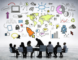 Business Strategic Planning With Infographic