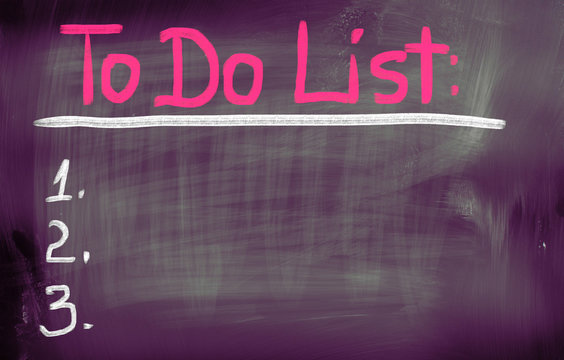 To Do List Concept