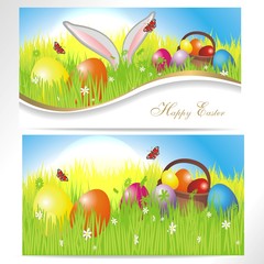 Set mit 2 Osterkarten