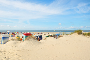 Fototapeta na wymiar Borkum beach