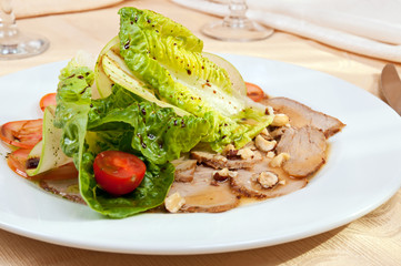 Ham with vegatebles
