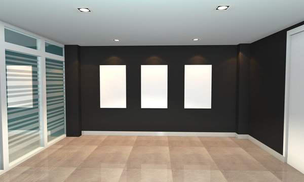 black interior gallery