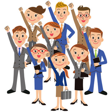 サラリーマン集合