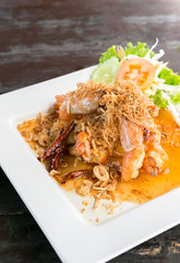 Deep fried shrimp