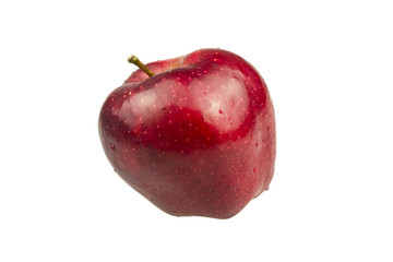 Red apple isolated
