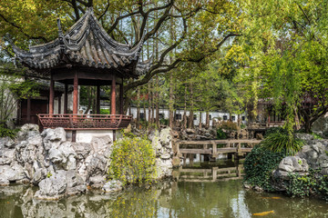 Fototapeta na wymiar Yuyuan garden shanghai china