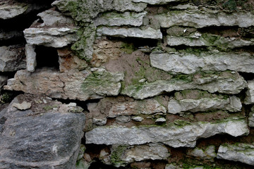 Old stone wall.