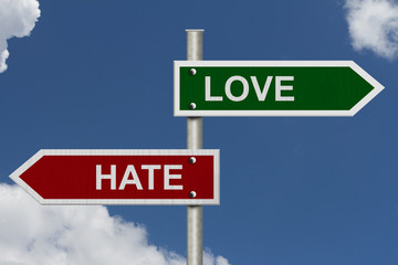 Love versus Hate